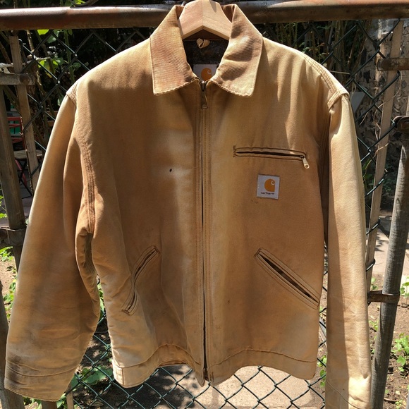 carhartt detroit jacket red